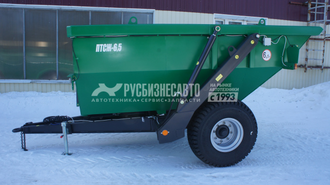Купить Полуприцеп тракторный самосвальный ПТСЖ-6,5 (для жидких и сыпучих грузов) в компании Русбизнесавто - изображение 4