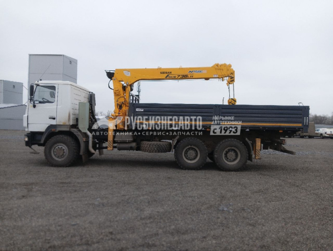 Купить КМУ МАЗ 630226 (6х6) + SOOSAN SCS736LII б/у (2025 г.в., 4 234км. 00м.ч.) (0042)-новый, на гарантии в компании Русбизнесавто - изображение 5