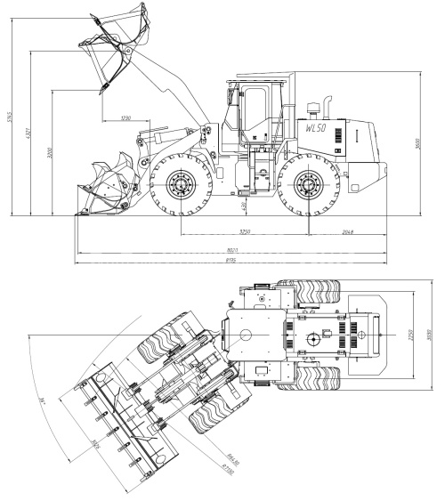 Купить Фронтальный погрузчик UMG WL50 в компании Русбизнесавто - изображение 10