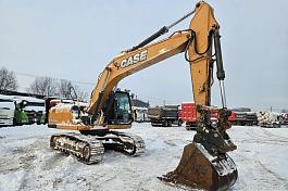 Экскаватор гусеничный CASE CX210B NLC б/у (2013г., 24 108 м/ч) (1381)