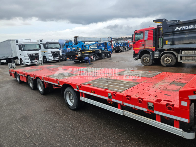 Купить Полуприцеп-тяжеловоз трал Тверьстроймаш 99394 б/у (2023г.)(4707)Сбер комиссия в компании Русбизнесавто - изображение 2