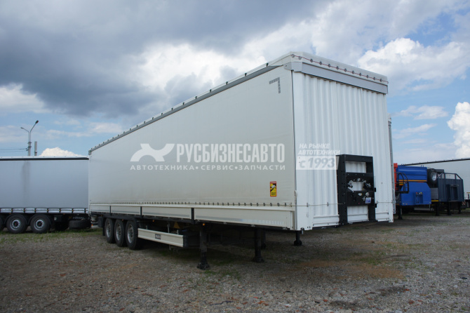 Купить Полуприцеп шторный Kassbohrer MAXIMA (ISO PAKCS), ворота борт, п/о, 3 оси, TIR, 13,6 метров в компании Русбизнесавто - изображение 0