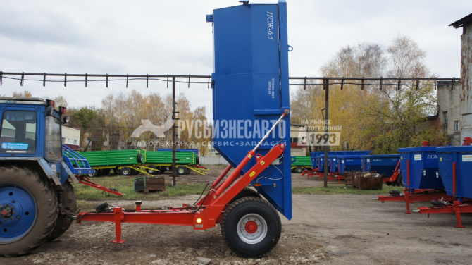 Купить Полуприцеп тракторный самосвальный ПТСЖ-6,5 (для жидких и сыпучих грузов) в компании Русбизнесавто - изображение 1