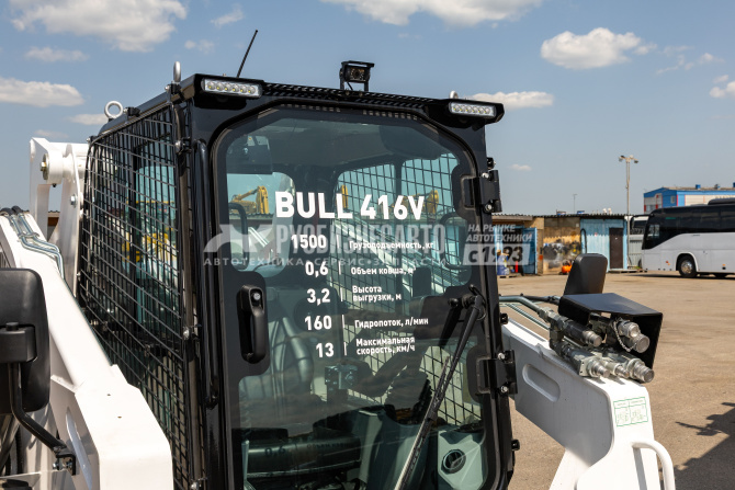 Купить Мини-погрузчик BULL 416V в компании Русбизнесавто - изображение 1