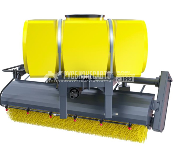 Купить МК-8 щетка коммунальная с баком 500 литров для воды (на базе МК-7) в компании Русбизнесавто - изображение 1