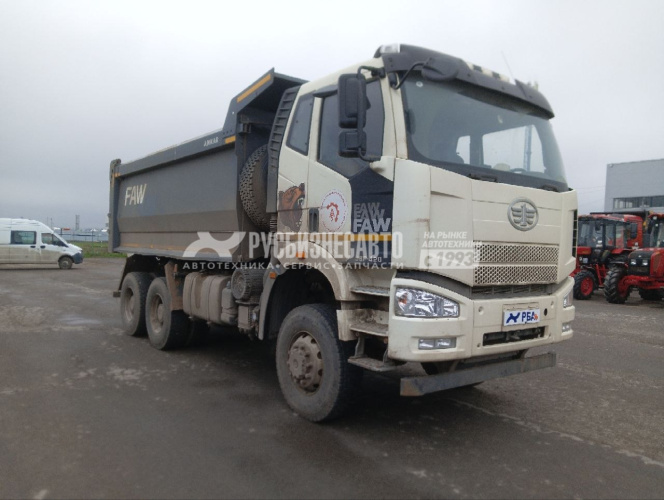 Купить Самосвал FAW J6 6x6 б/у (2023 г.в.,37 611 км.)(0025) в компании Русбизнесавто - изображение 0