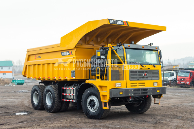 Купить Карьерный самосвал LGMG MT96H (скальный кузов, задний борт челюстного типа) в компании Русбизнесавто - изображение 0