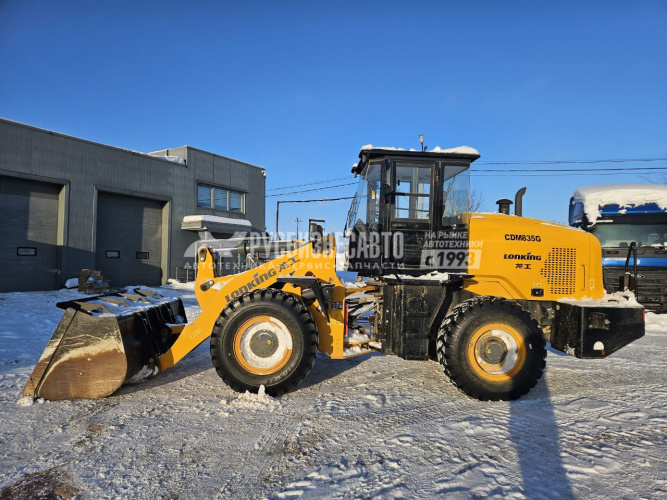 Купить Погрузчик фронтальный LONKING CDM835G б/у (2024 г.в., 225 м/ч)(5532) в компании Русбизнесавто - изображение 7