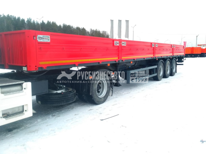 Купить Полуприцеп бортовой МАЗ 975800-2010 трехосный в компании Русбизнесавто - изображение 2