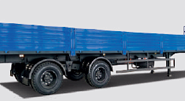 ТЗА 588522-0814120-01 Полуприцеп бортовой 2-х осный, ССУ 1250, без коников