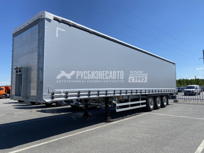 Купить СОТРАНС SOTRANS WALLAROO MZS SC3-1 П/п шторный, оси SAF, L=13,6м, V=90м3, ССУ-1150мм в компании Русбизнесавто - изображение 1