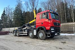 Мультилифт HOWO T5G 8x4 + Велмаш (Palfinger) PH T26_L6310