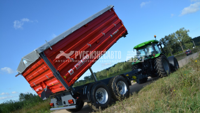 Купить Прицеп тракторный самосвальный Т-940/2 двухосный (6т) вн. ширина 2,42 м в компании Русбизнесавто - изображение 1