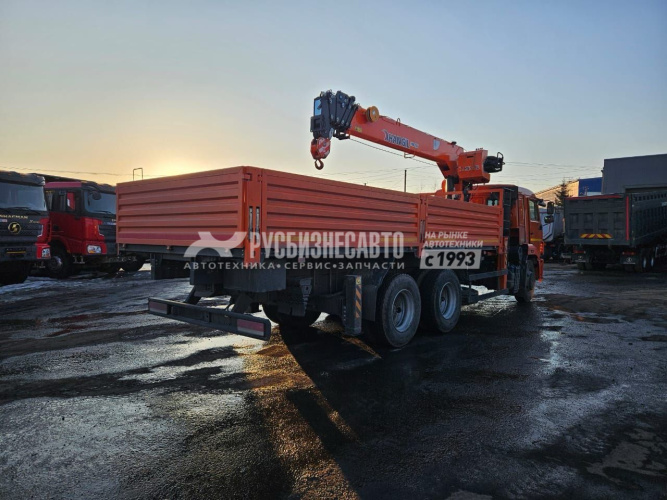 Купить КМУ КАМАЗ 65115 (6х4) + HANGIL HGC756 б/у (2023 г.в., 16 334 км., 260  м/ч) (0099) в компании Русбизнесавто - изображение 2