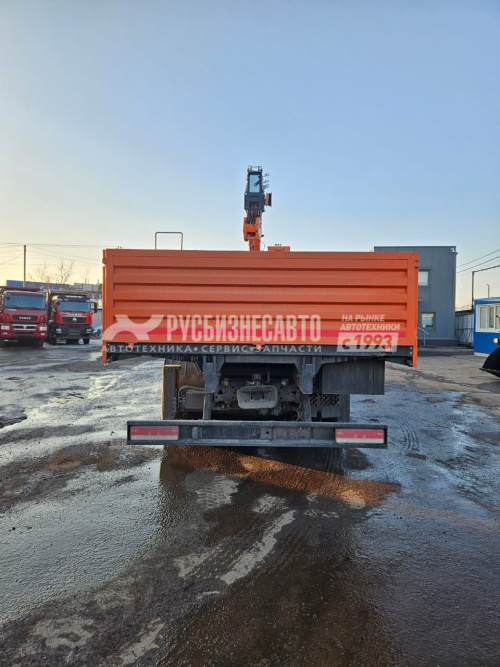 Купить КМУ КАМАЗ 65115 (6х4) + HANGIL HGC756 б/у (2023 г.в., 16 334 км., 260  м/ч) (0099) в компании Русбизнесавто - изображение 1