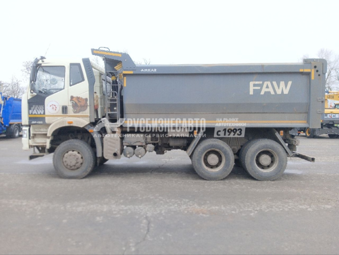Купить Самосвал FAW J6 6x6 б/у (2023 г.в.,37 611 км.)(0025) в компании Русбизнесавто - изображение 8