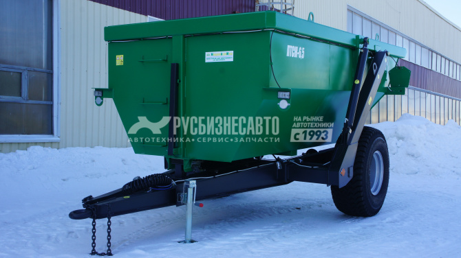 Купить Полуприцеп тракторный самосвальный ПТСЖ-6,5 (для жидких и сыпучих грузов) в компании Русбизнесавто - изображение 0