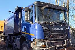 Самосвал SCANIA P440B8X8HZ 8x8 б/у (2020г.; 546 674 км)(0260)