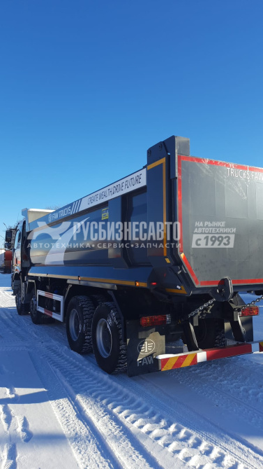 Купить FAW Самосвал 3310 (8х4) c U-образным кузовом Tianma 26м3 в компании Русбизнесавто - изображение 1