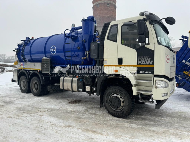 Купить ТКМ-630F-FAW 3250 (6х6, шасси 4800) (илосос 15м3+1,5м3 (ил/вода), 2600м3/час, сист.гидроразм.) в компании Русбизнесавто - изображение 0